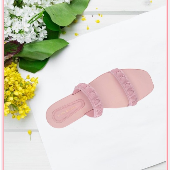 Stuart Weitzman Shoes - Stuart Weitzman Rosita Slide Rubber Sandal